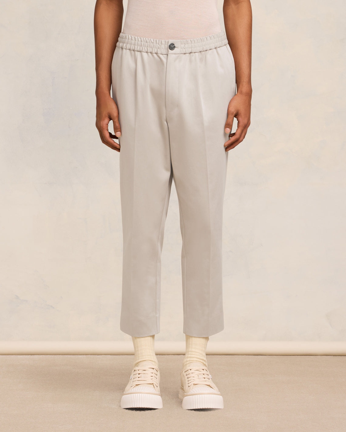 ELASTICATED WAIST TROUSERS - 3