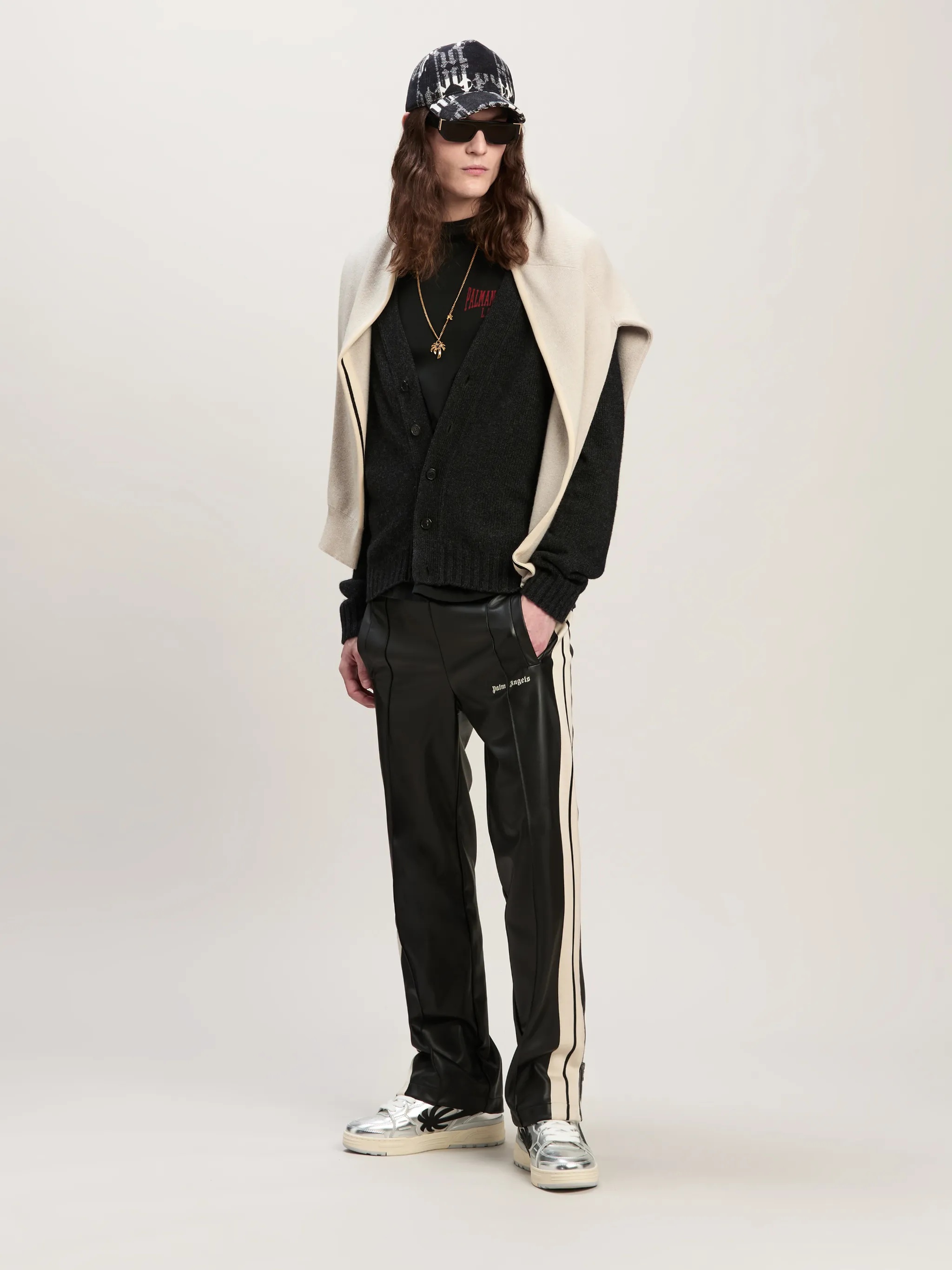 Curved Logo Cardigan - 2