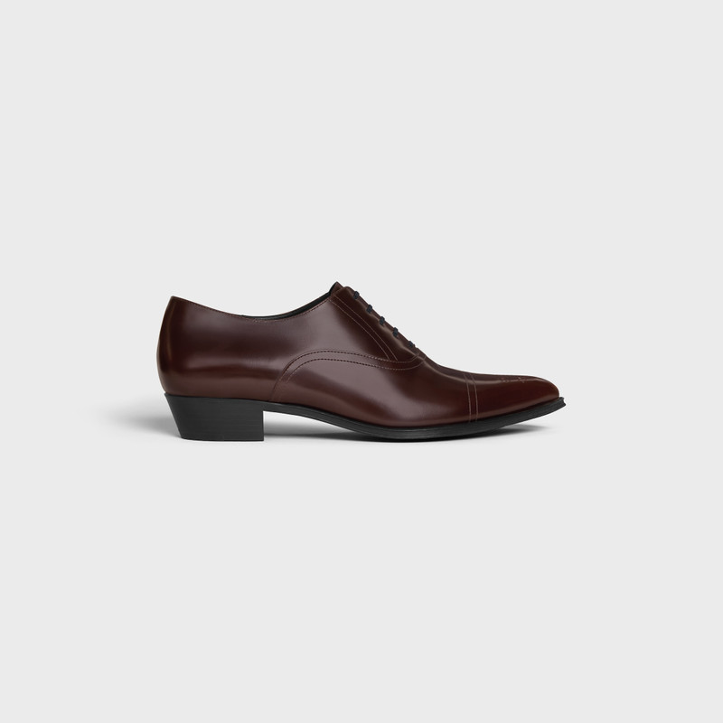 CELINE JUDE PERFORATED OXFORD IN POLISHED BULL 1