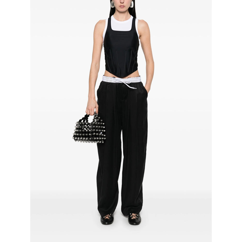 Alexander Wang Black Trousers - Straight Trousers Women - 4