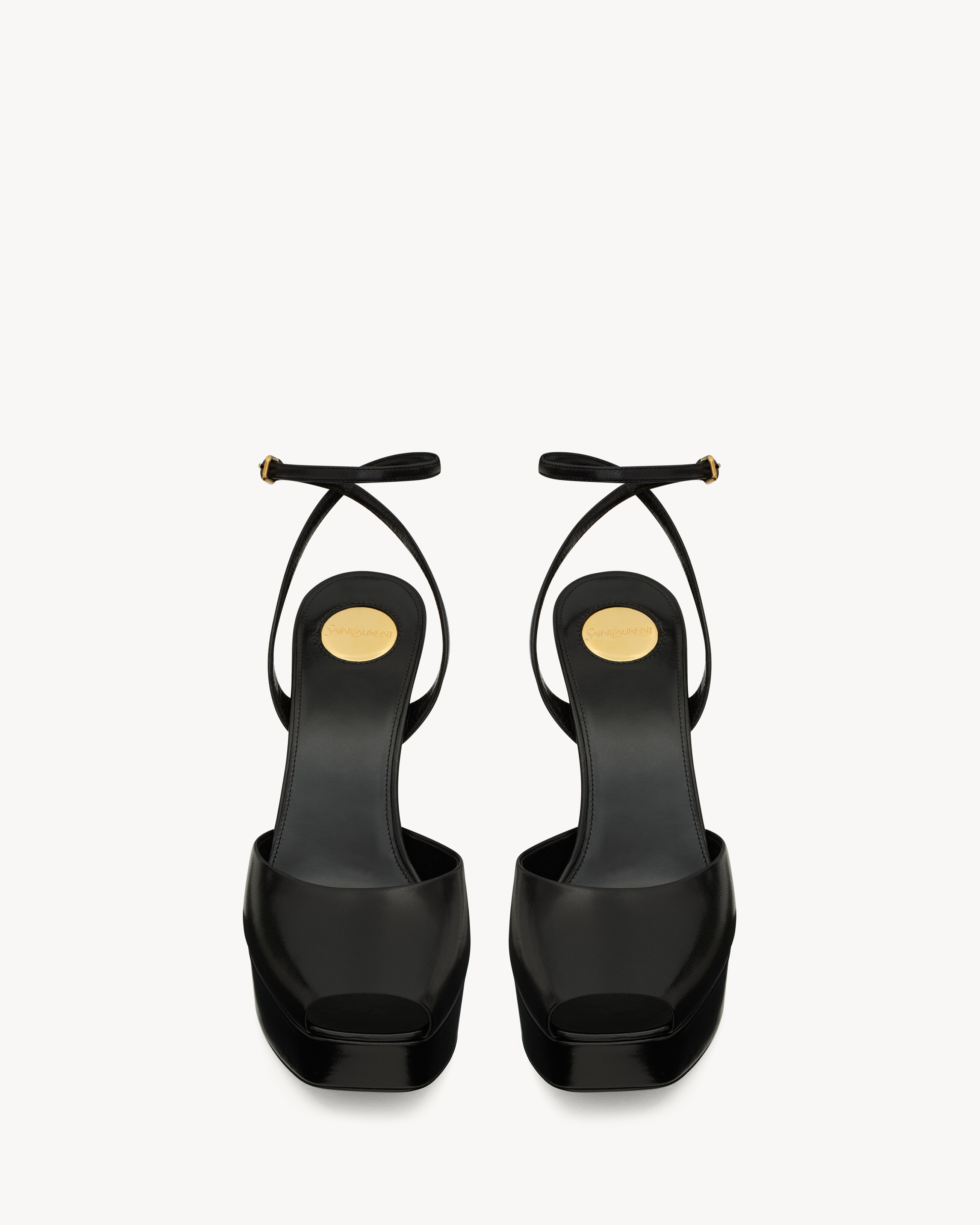 LA SCANDALE PLATFORM SANDALS IN SMOOTH LEATHER - 2