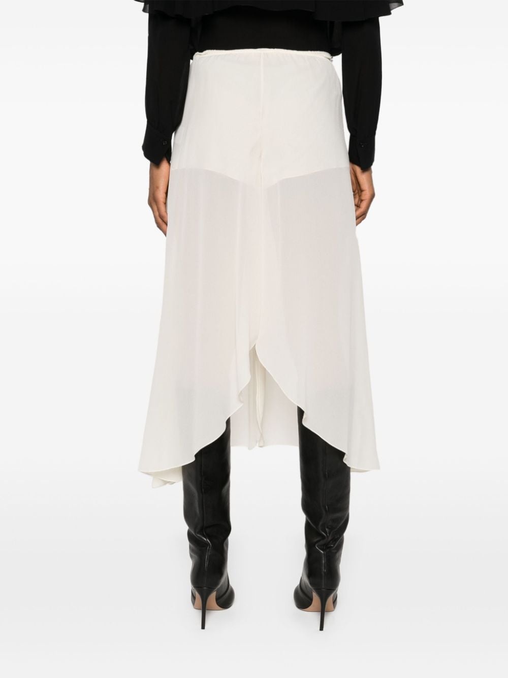 gerogette cropped trousers - 4