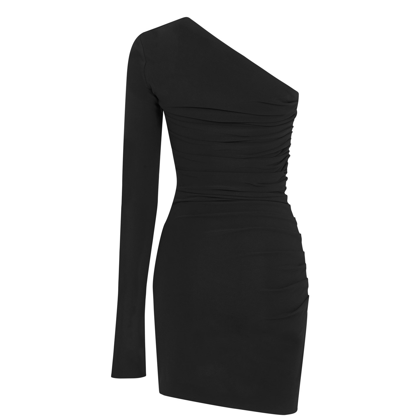 ONE SHOULDER DRESS - 5