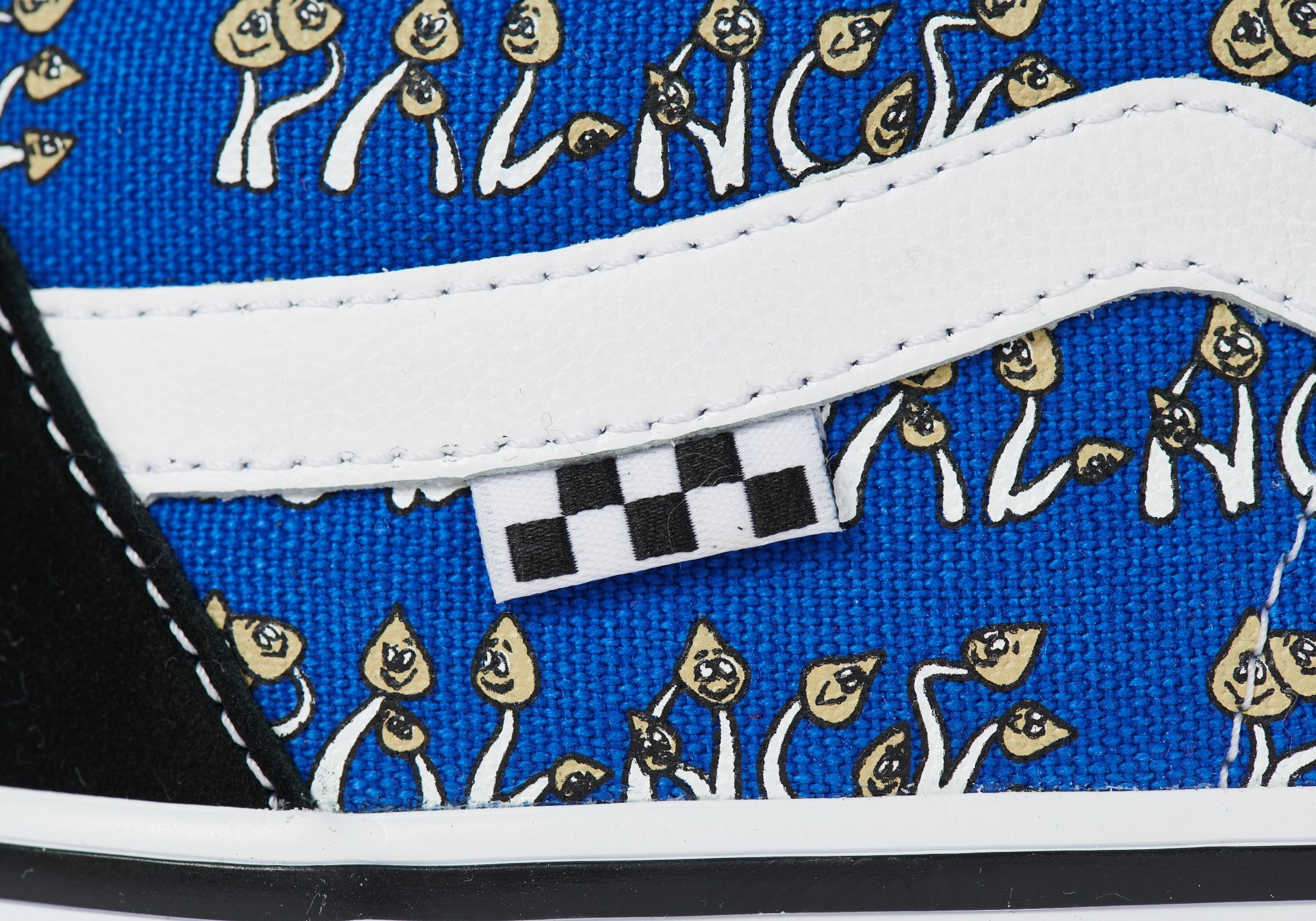 PALACE VANS SKATE SK8-HI BLUE / P SHROOM - 7