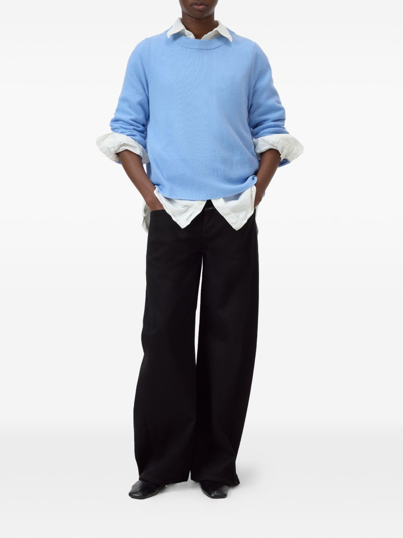 CLOSED long-sleeve crew-neck sweater outlook
