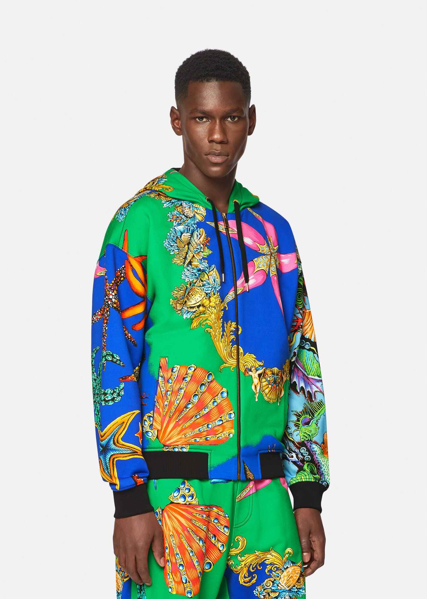 Trésor de la Mer Print Hoodie - 2