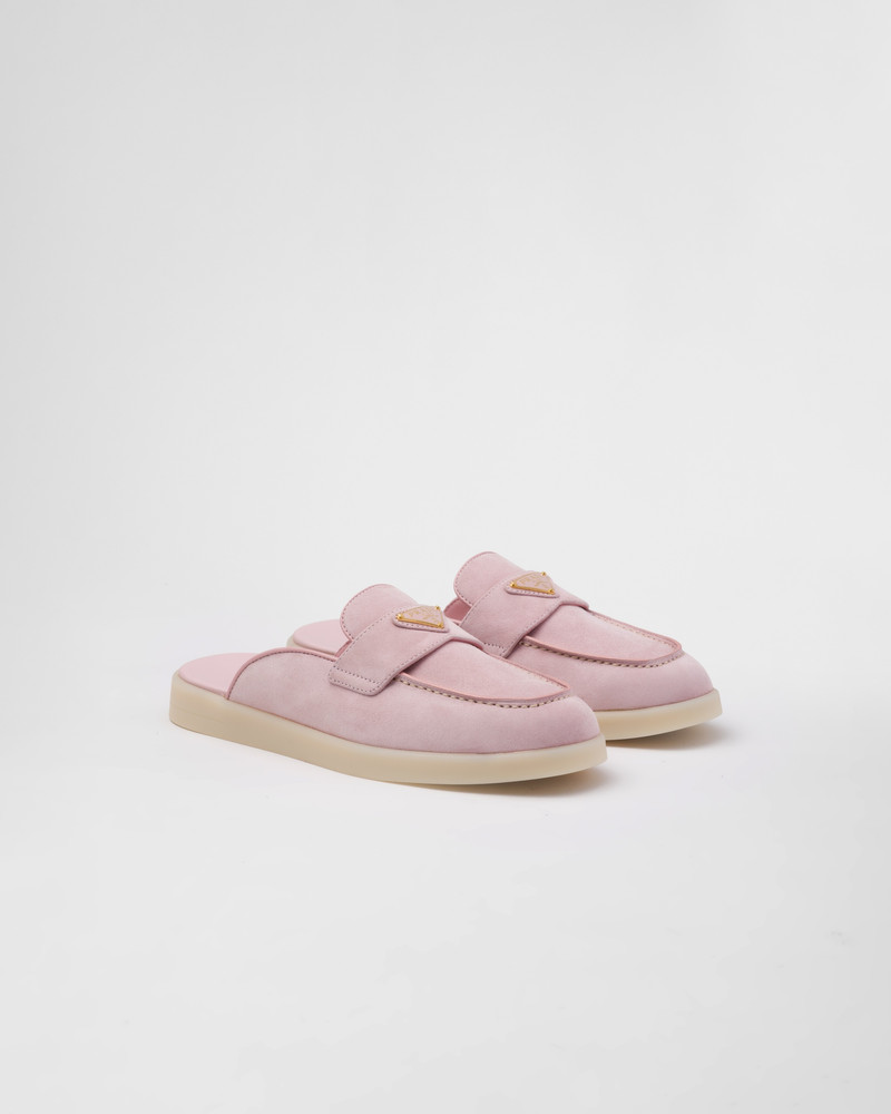 Suede mules 1