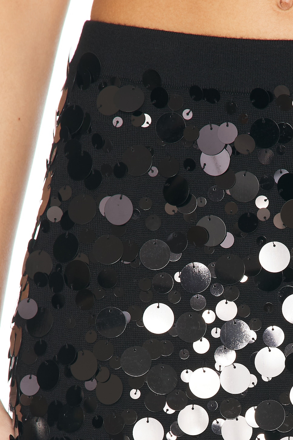 High Waisted Mini Skirt - 6