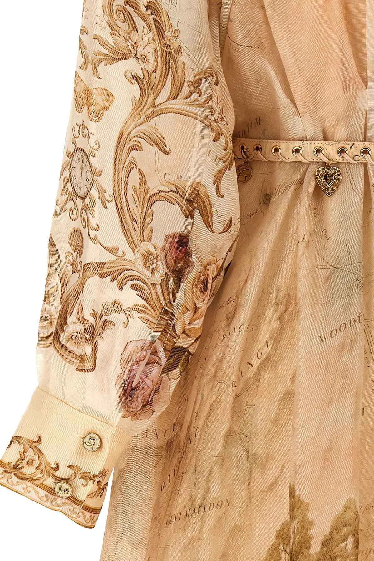 'Memento Buttoned Midi' dress - 5