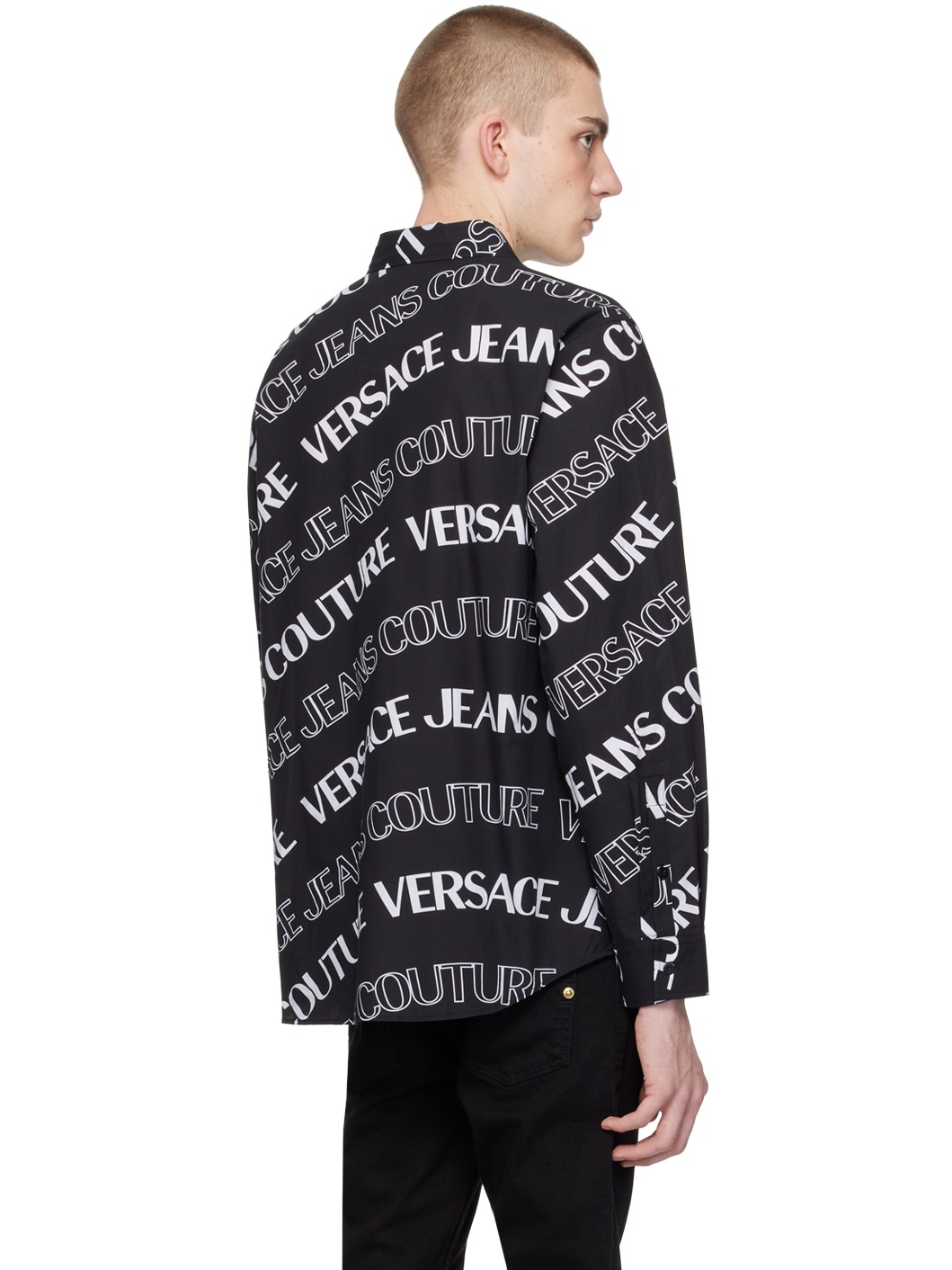 Black Logowave Shirt - 3