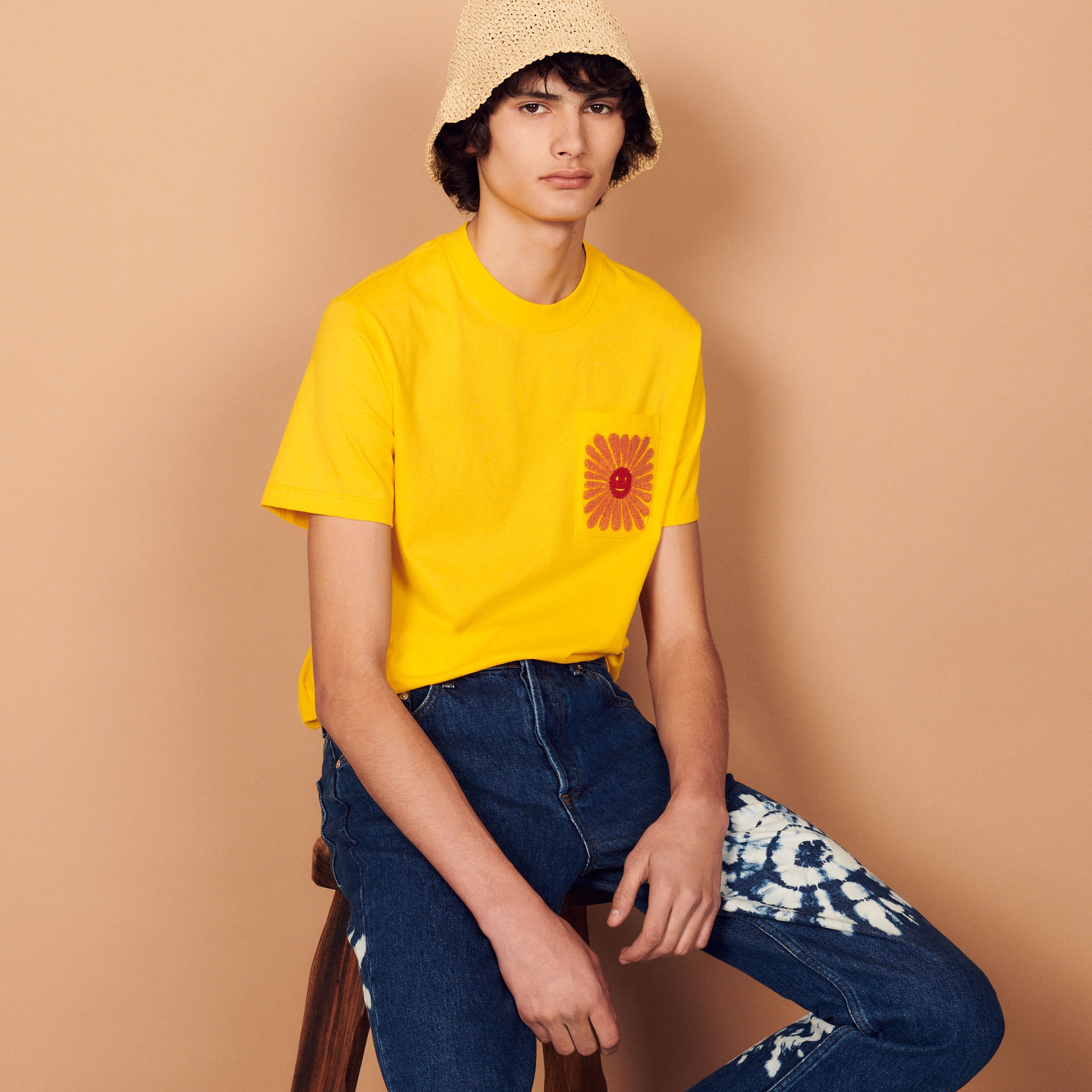 Organic cotton T-shirt with patch - 2