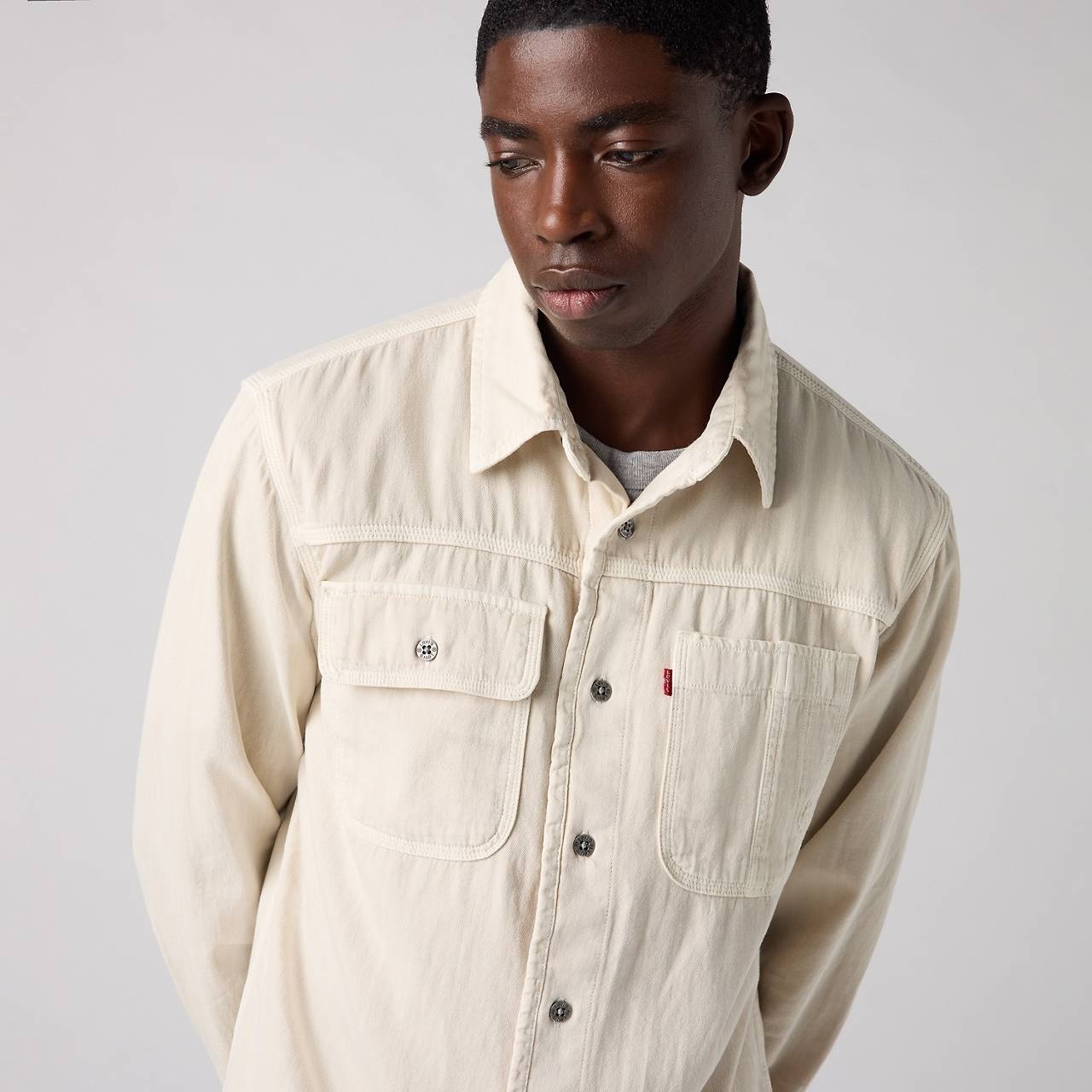 LONG SLEEVE AUBURN WORKER SHIRT - 5