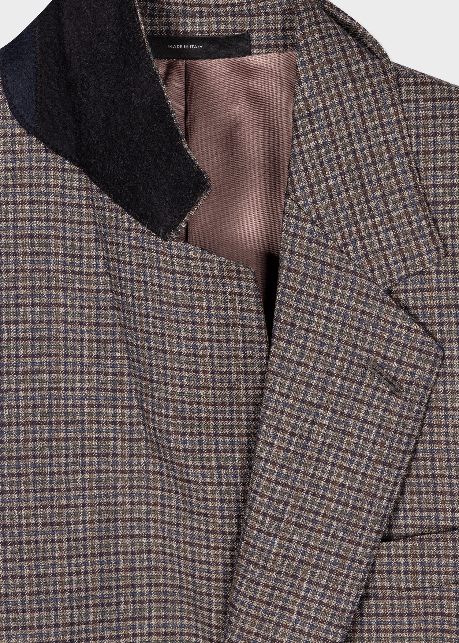 Multi Gingham Wool-Twill Suit - 2