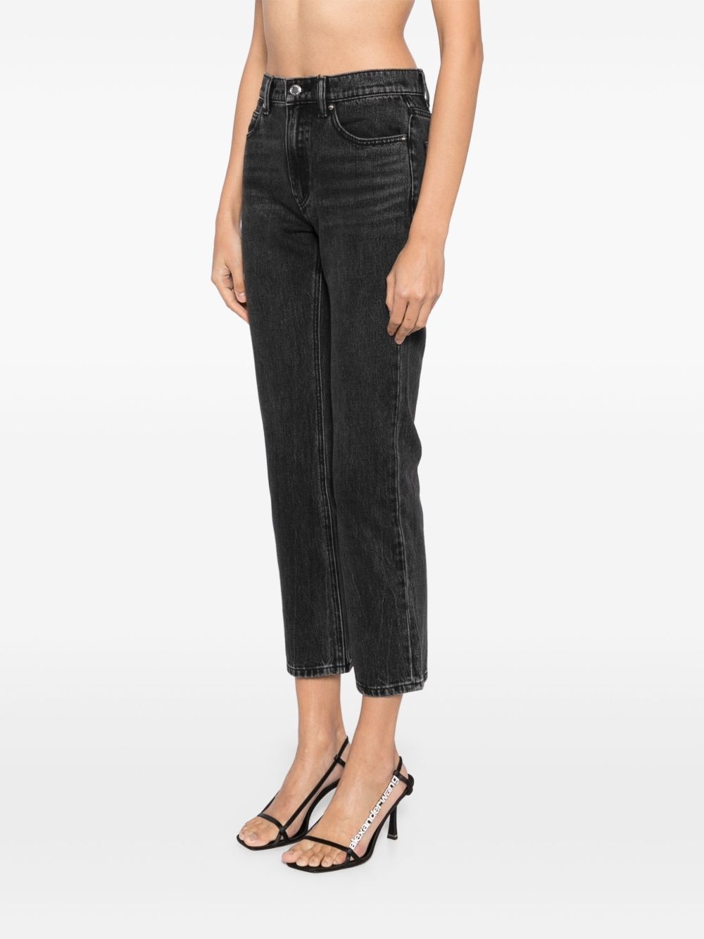 Stovepipe high-rise jeans - 3