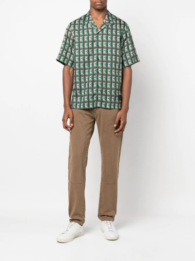 Paul Smith geometric oxford shirt outlook