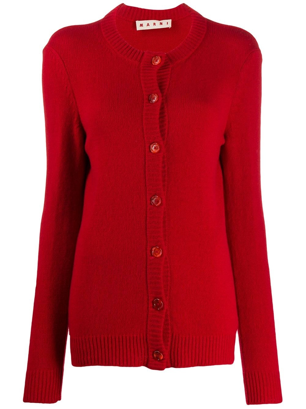 ribbed detail cardi-coat - 1