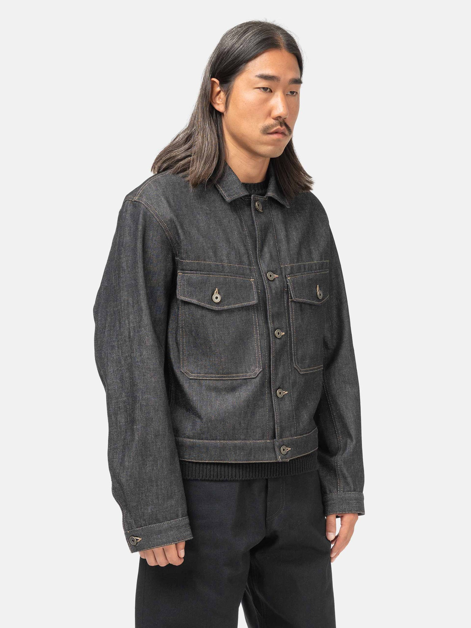 Trucker Jacket Slate - 4