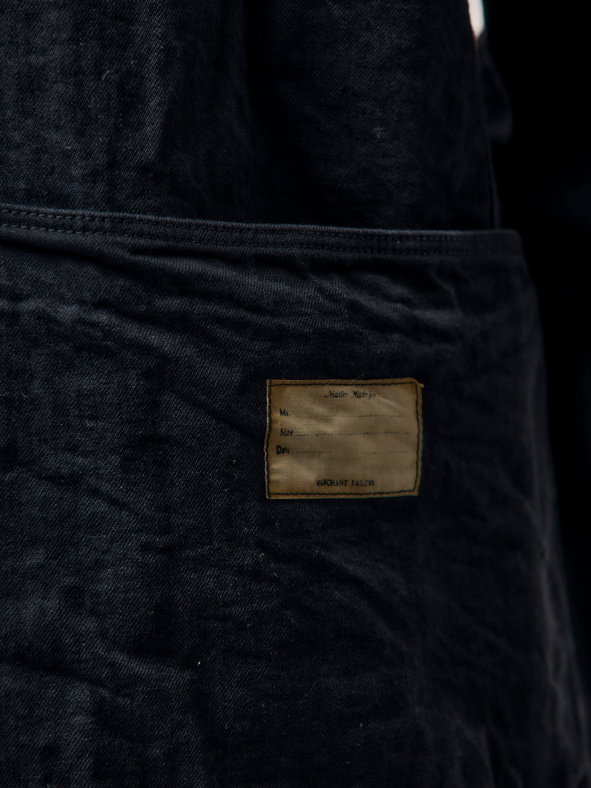10OZ BLKXBLK DENIM CACTUS COVERALL - 7