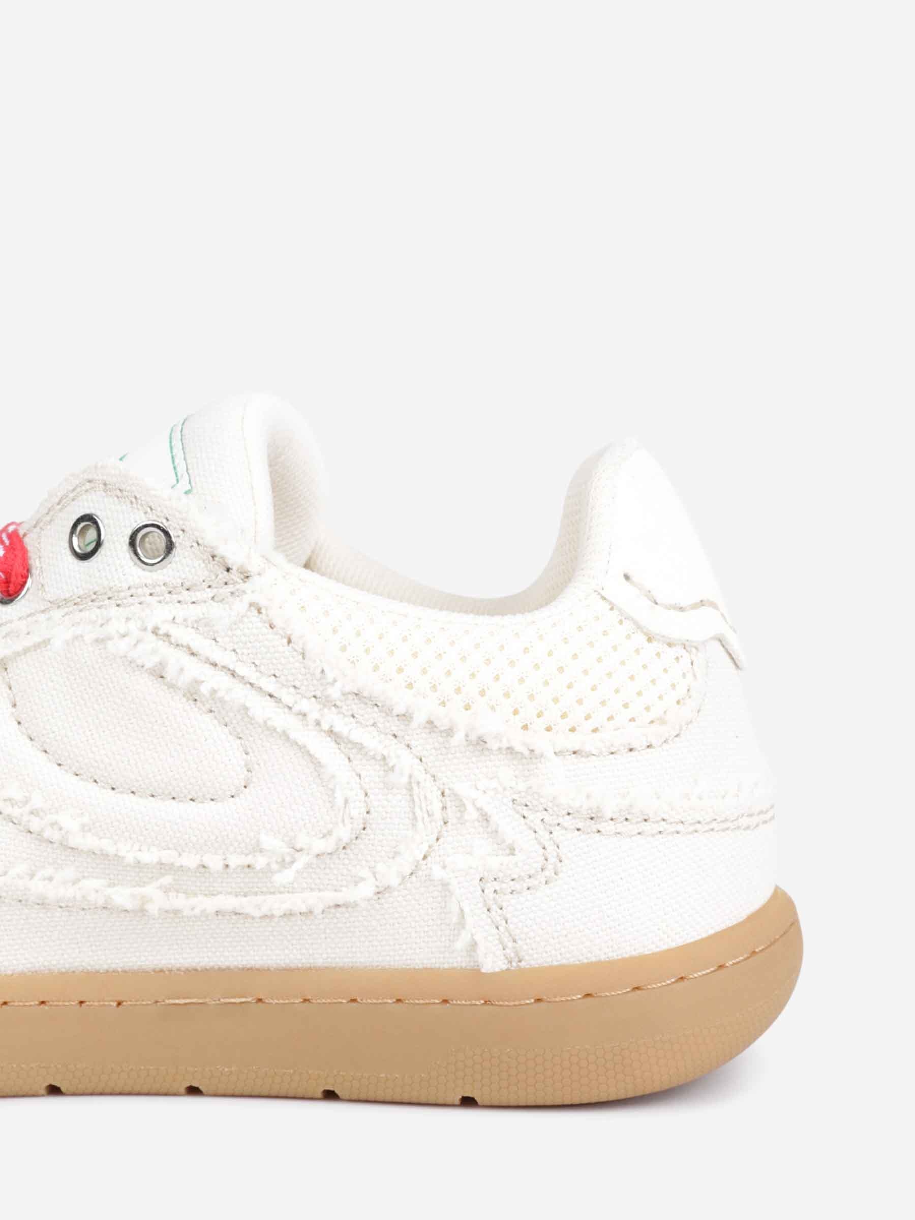 SNEAKERS 08 CANVAS RAW EDGE - 3