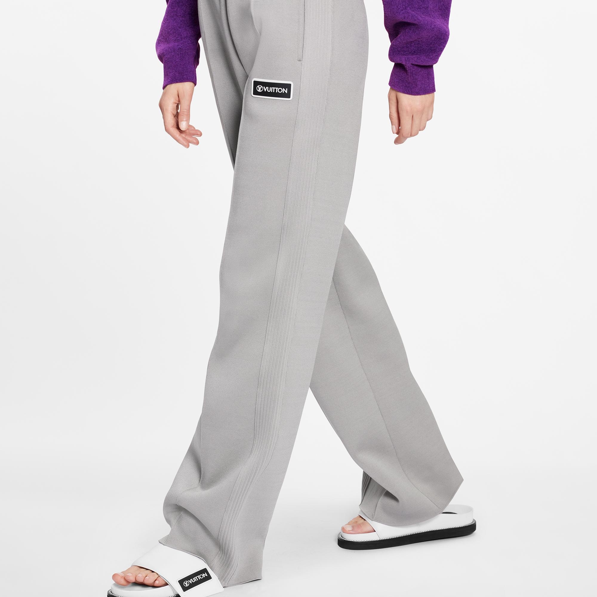 Wide-Leg Seam Pants - 3