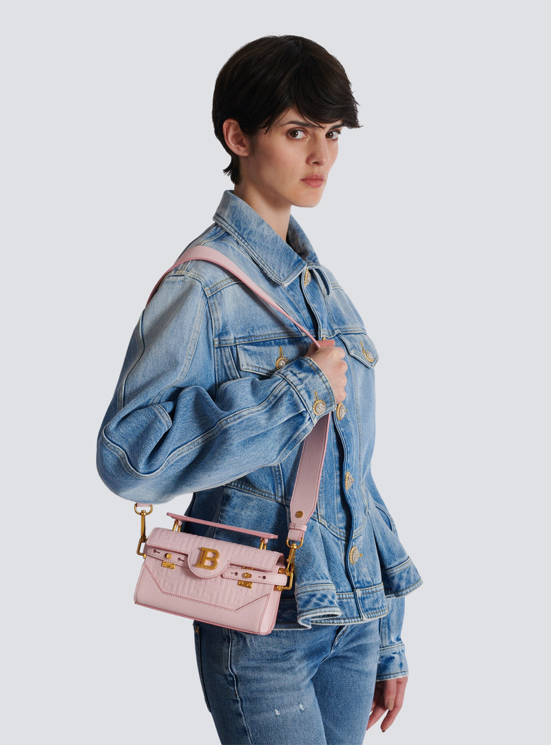 B-Buzz 19 bag in grained PB Labyrinth leather 8