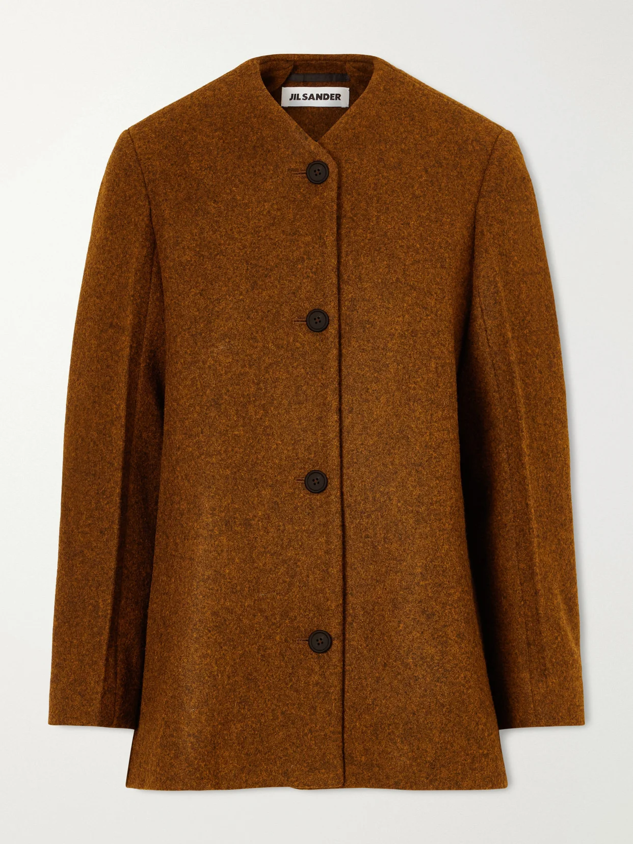 Mélange Wool Jacket - 1