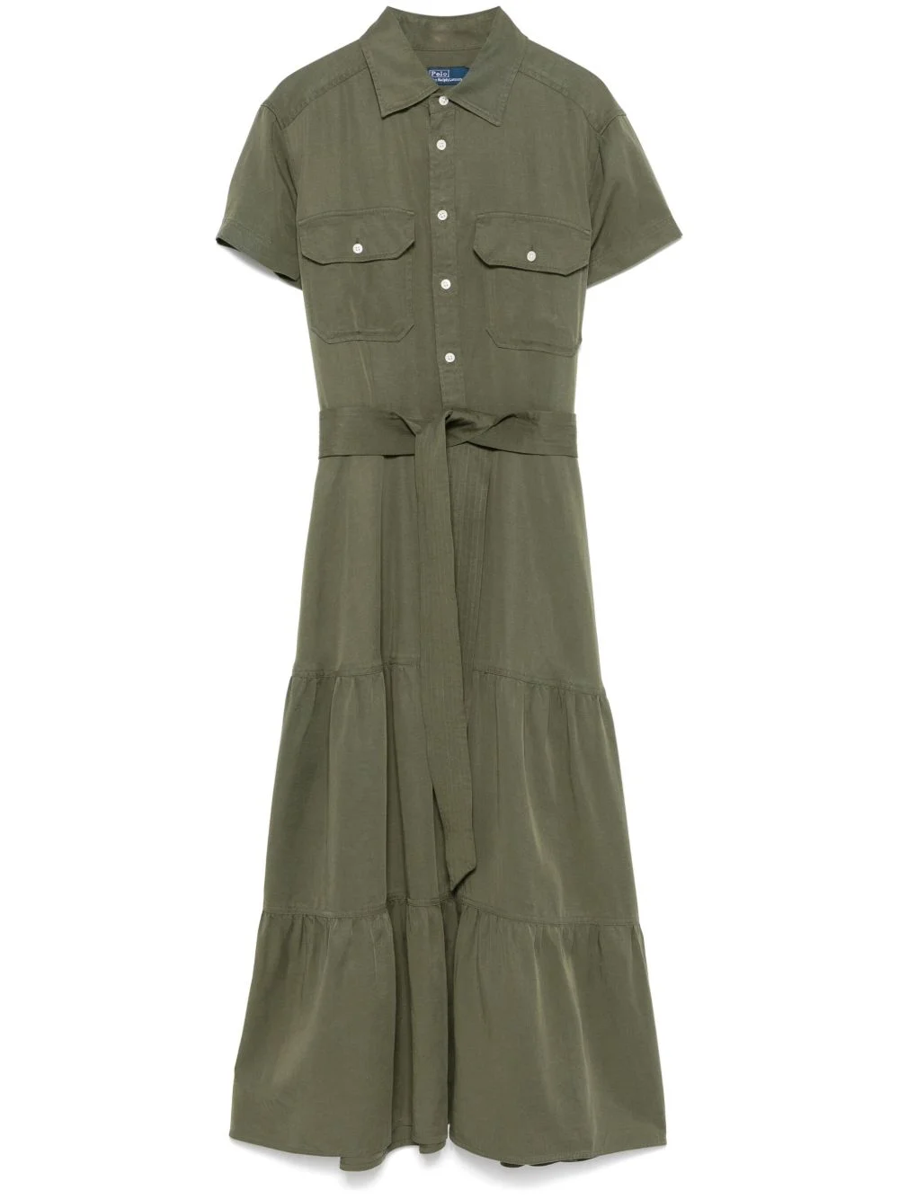 tiered midi dress - 1