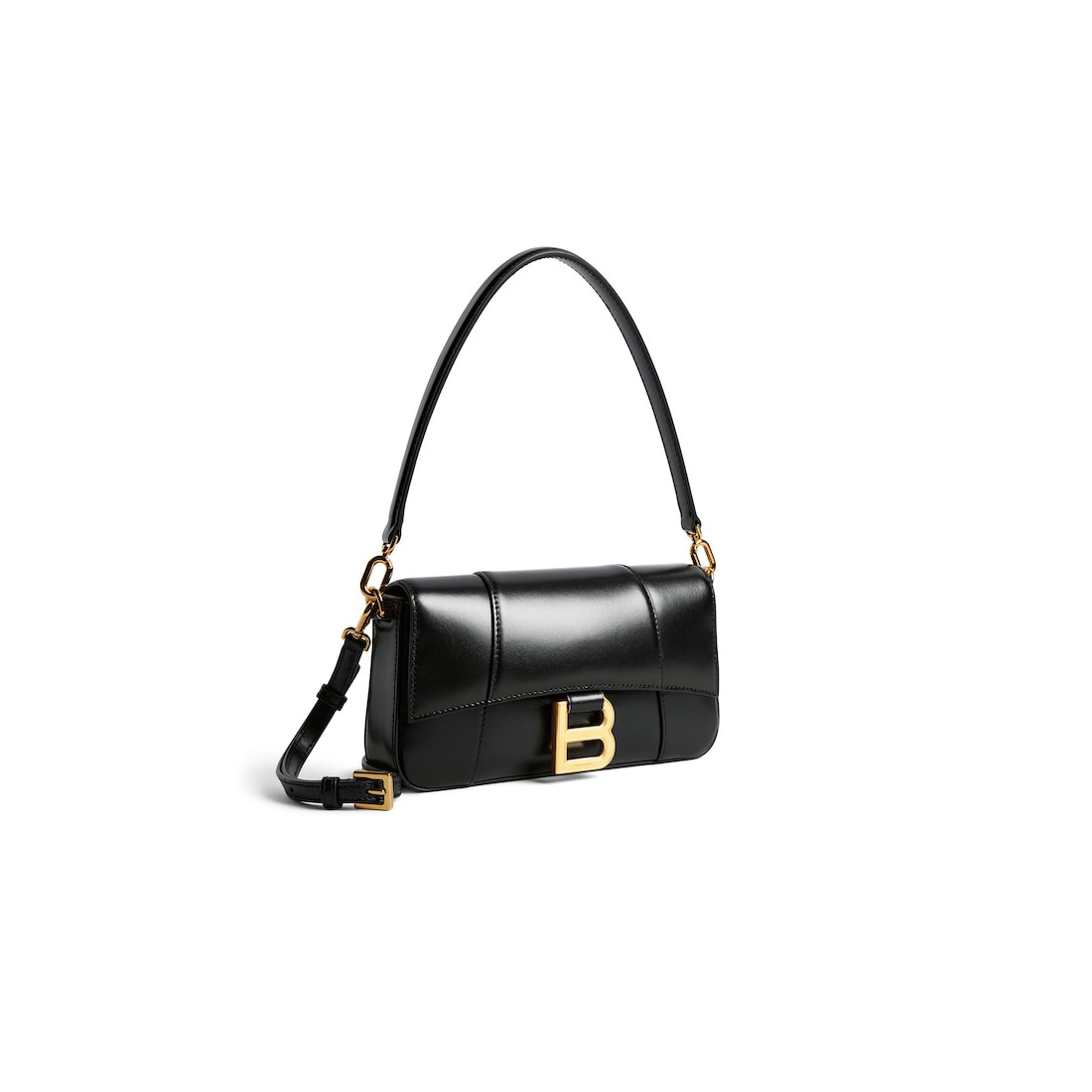 Women's Hourglass Small Sling Bag  in Black - 2