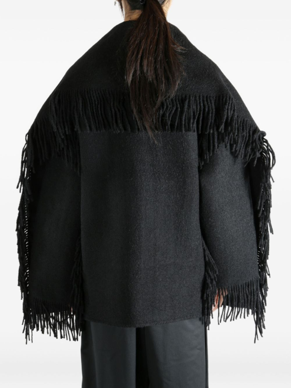 fringe button jacket - 4