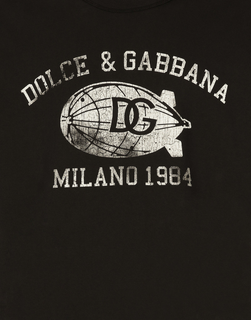 Cotton T-shirt with logo print 5
