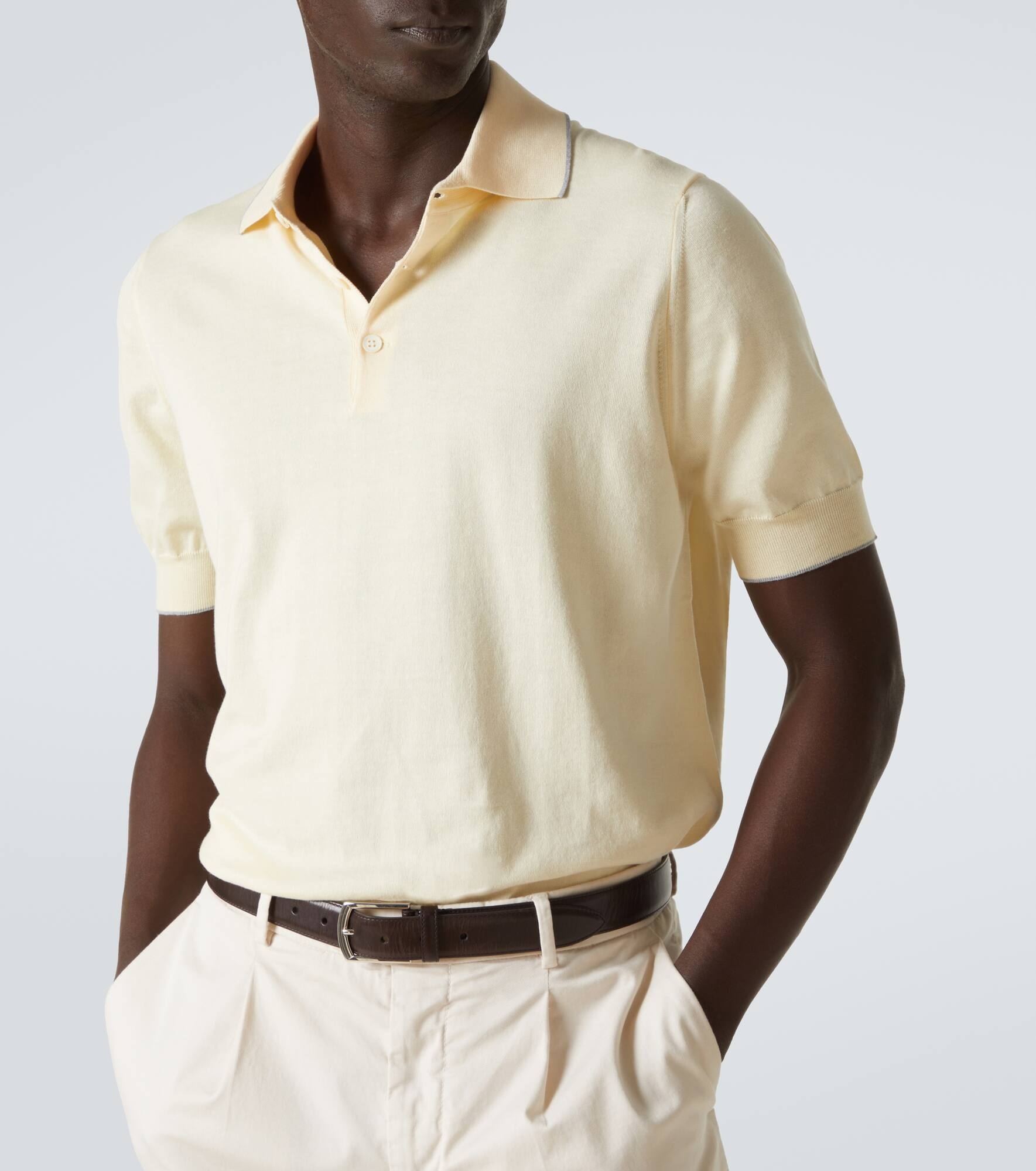 Cotton polo shirt - 5