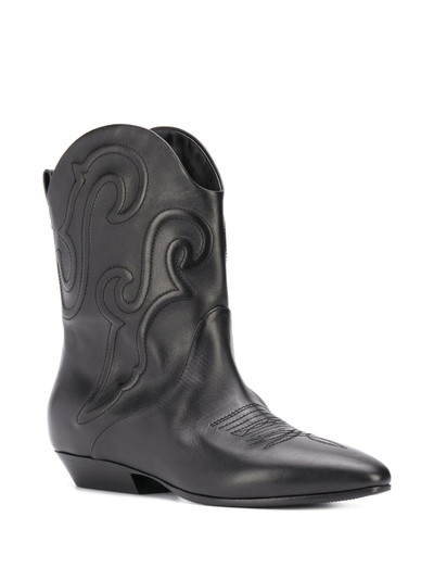 SAINT LAURENT Lukas Western style boots outlook