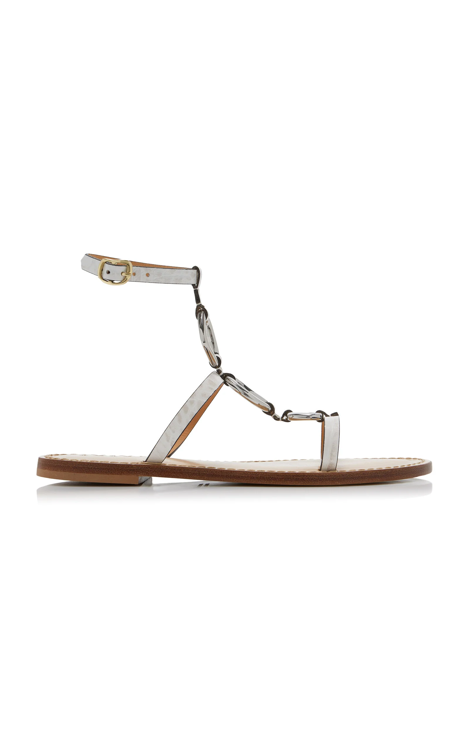 Exclusive Riviera The Bazaruto Leather Sandals white - 1