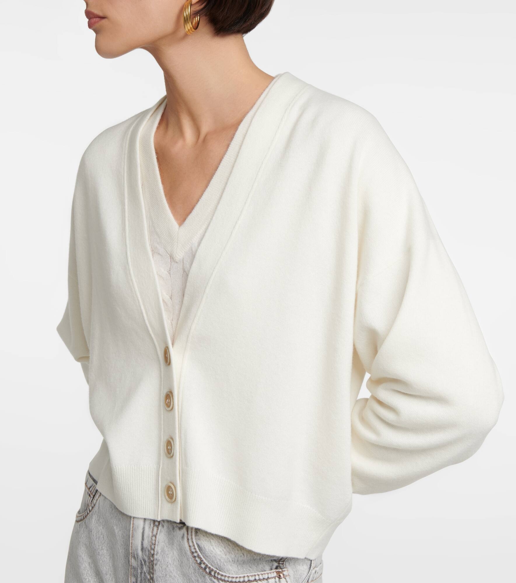 Cashmere cardigan - 4