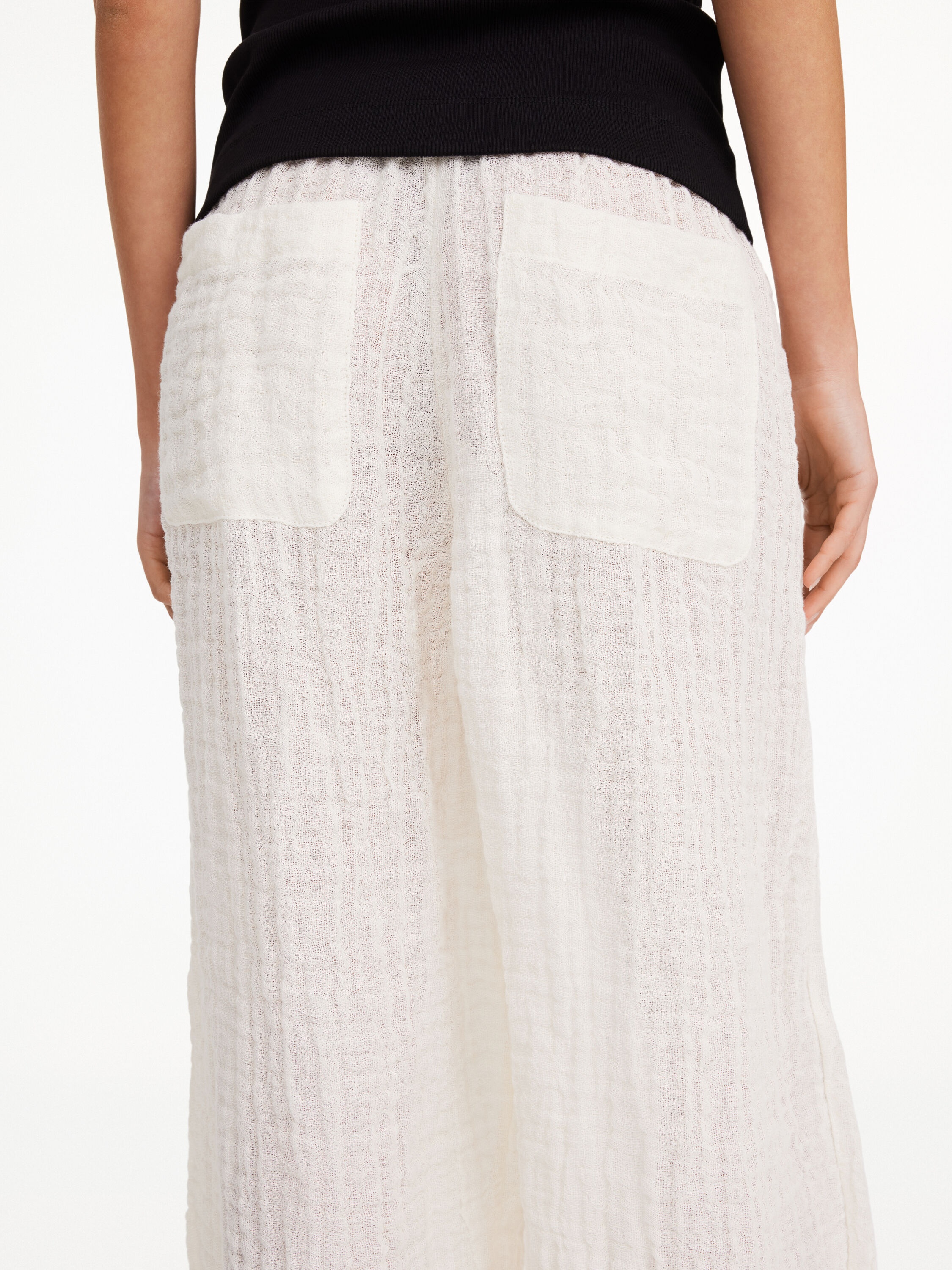 Mikele organic linen trousers - 4