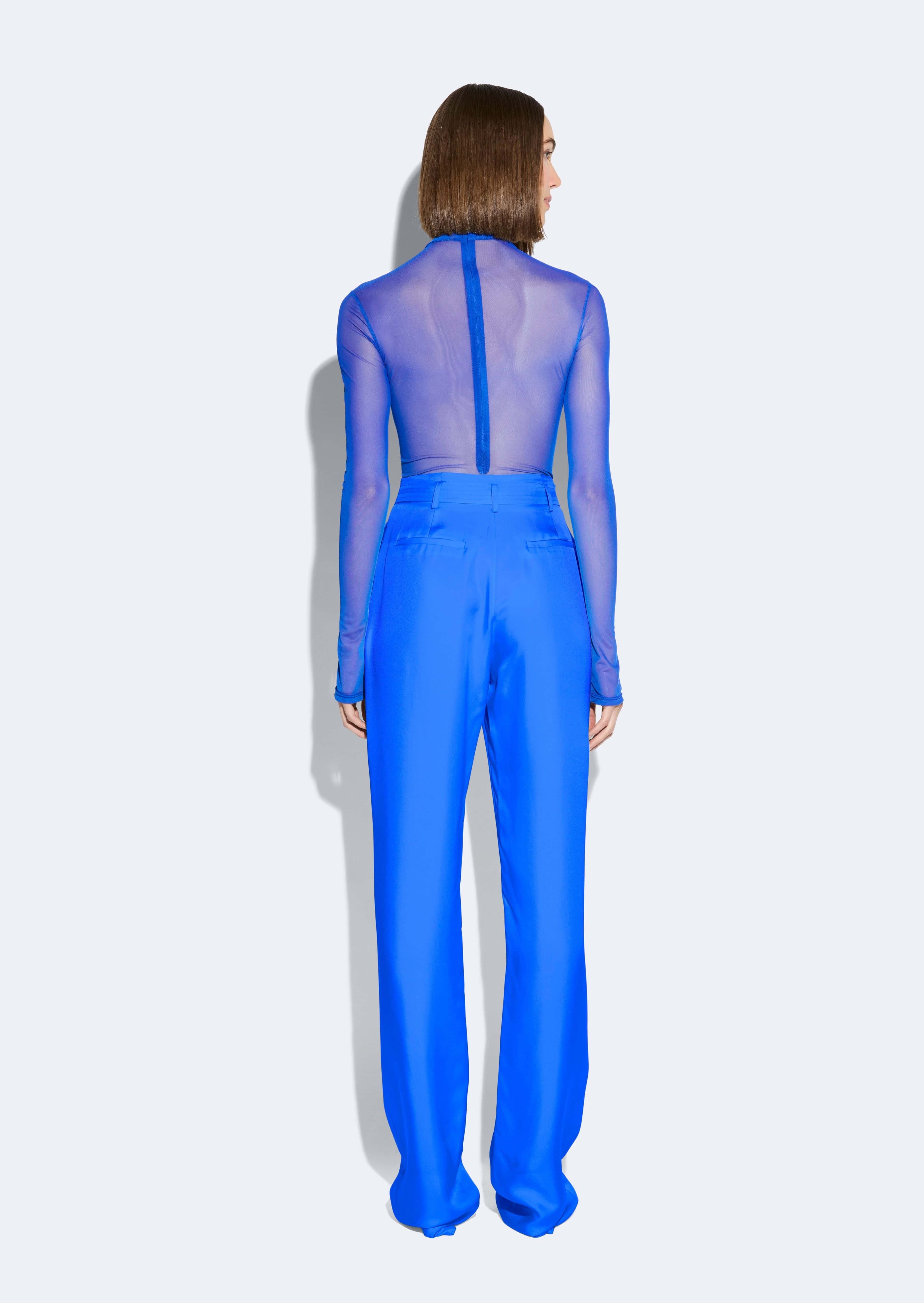 Silky Twill Belted Pant - 3