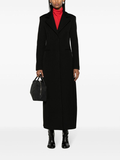 Valentino single-breasted wool-blend coat outlook