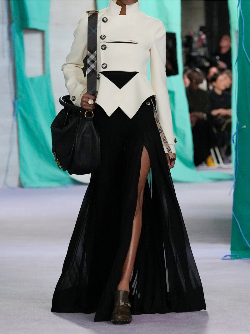 Embellished Belted Canvas Jacket 5