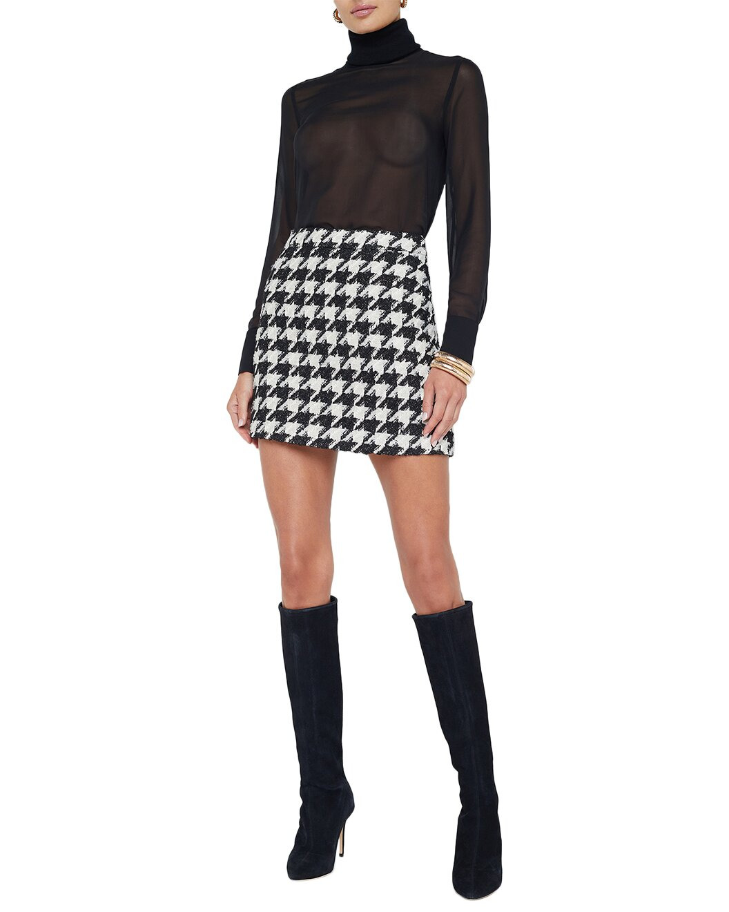 L'AGENCE Marseille Mini Skirt - 4