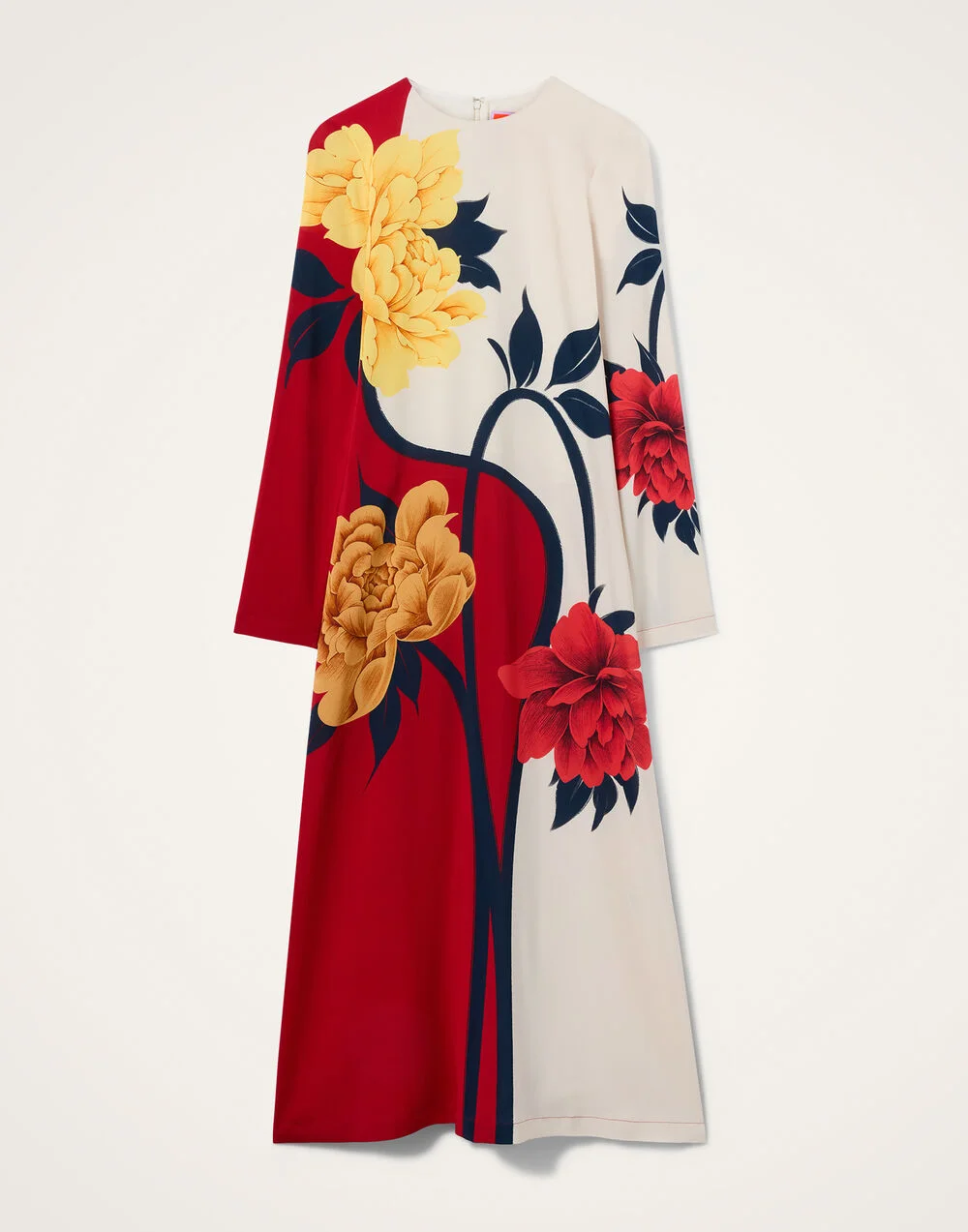 Long Sleeve Swing Dress - 1