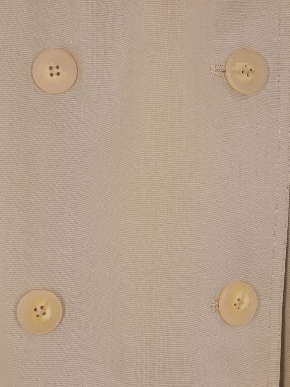 chain-detail belted trench coat - 4