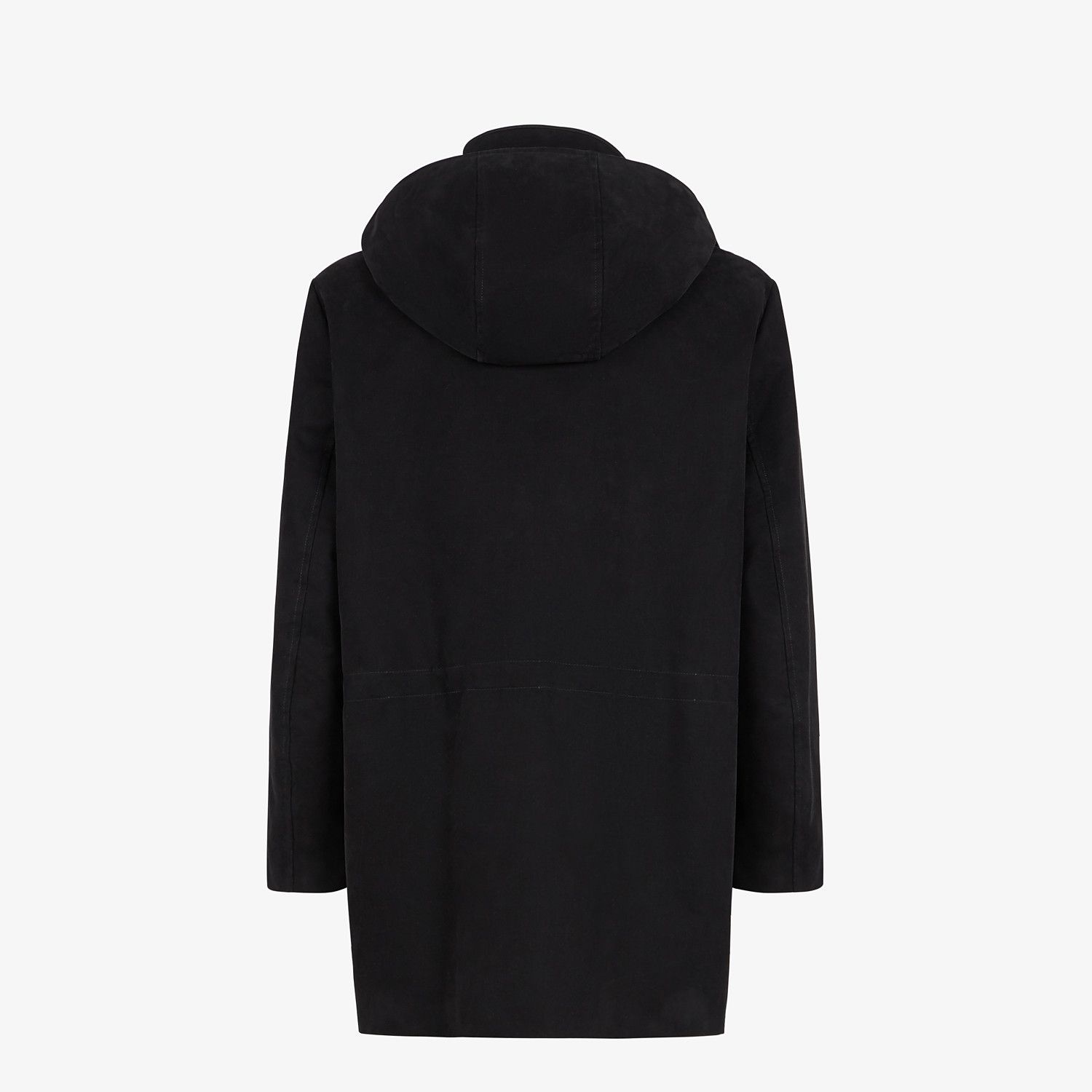 Black cotton parka - 2