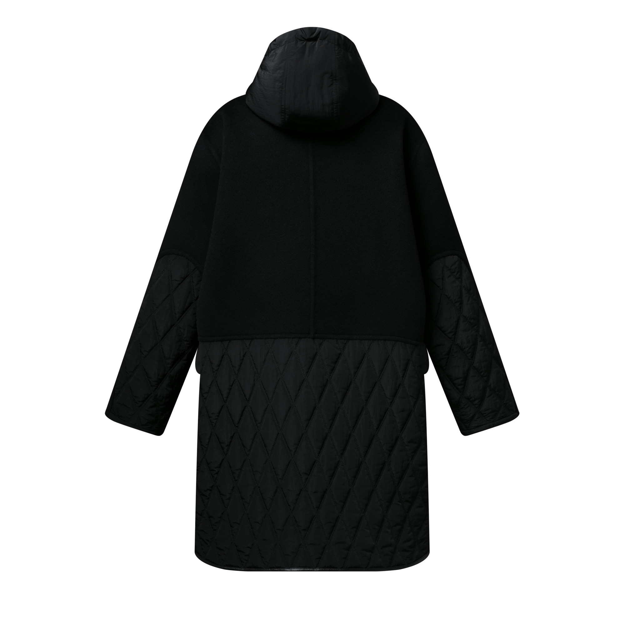 Quilt Accent Coat - 4