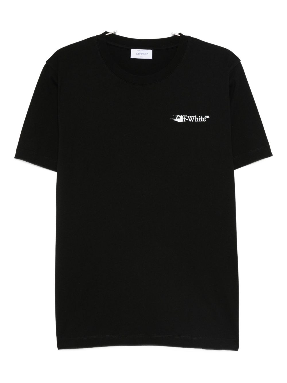 Off White T-shirts and Polos Black - 1