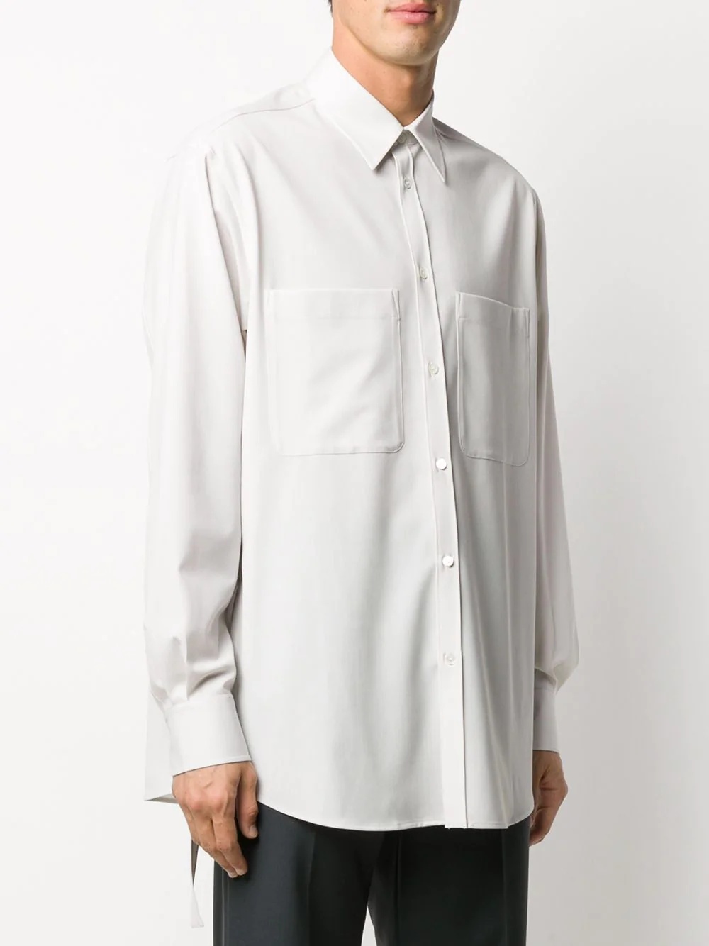 long-sleeve button-up shirt - 3