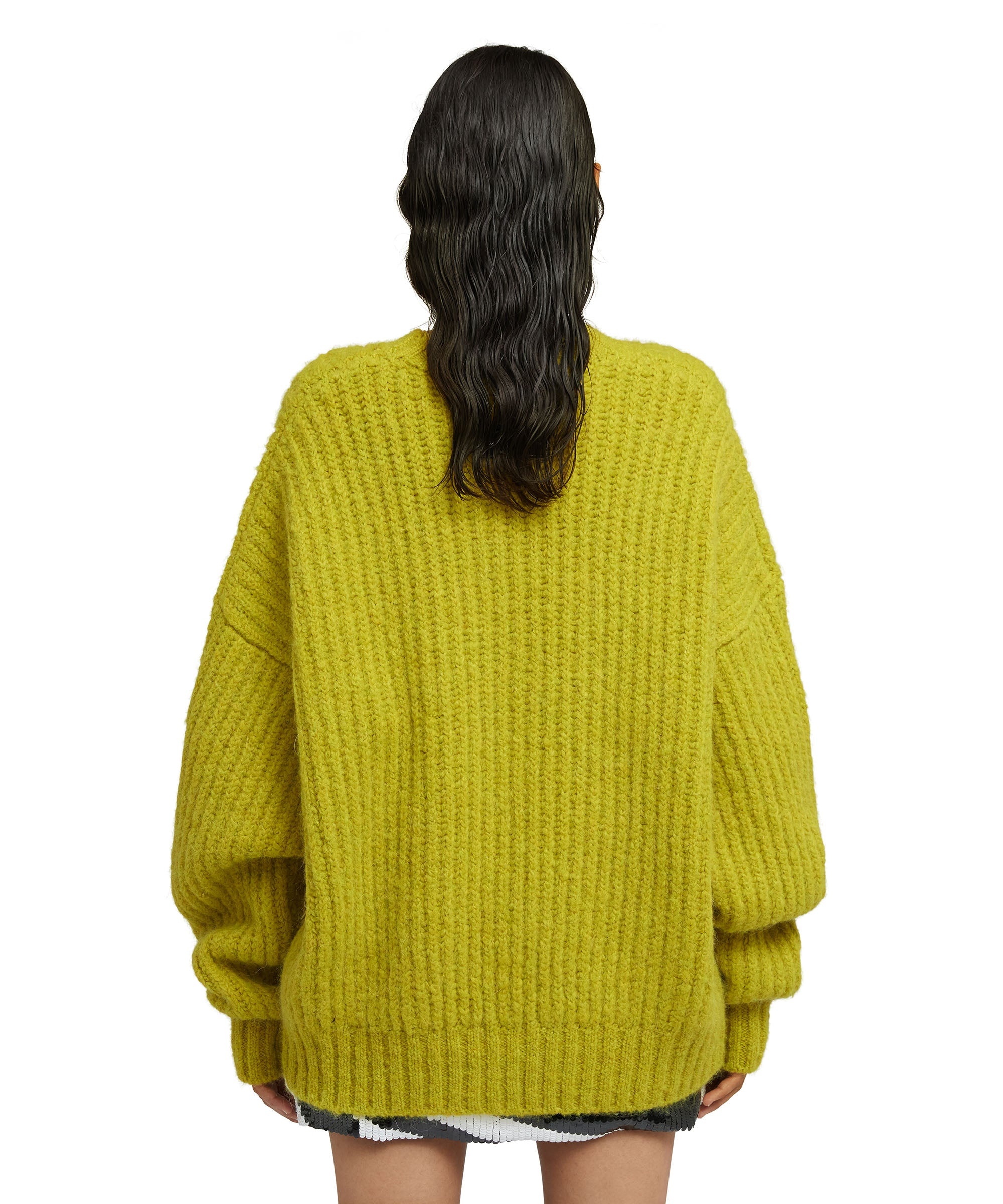 Blended wool crewneck sweater "Warm Winter" - 3