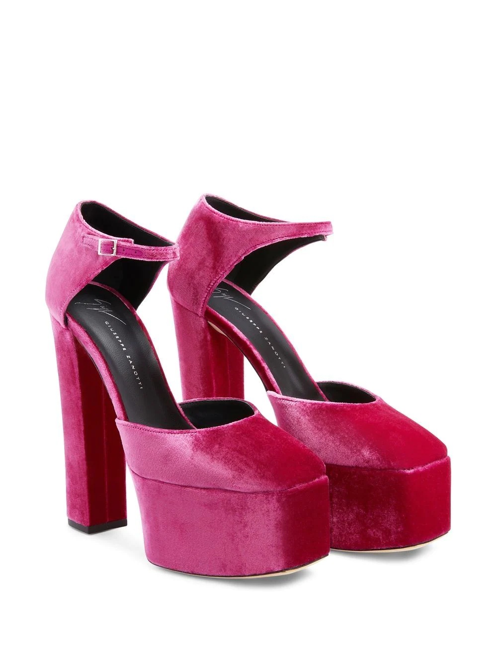 Bebe velvet 150mm pumps - 2