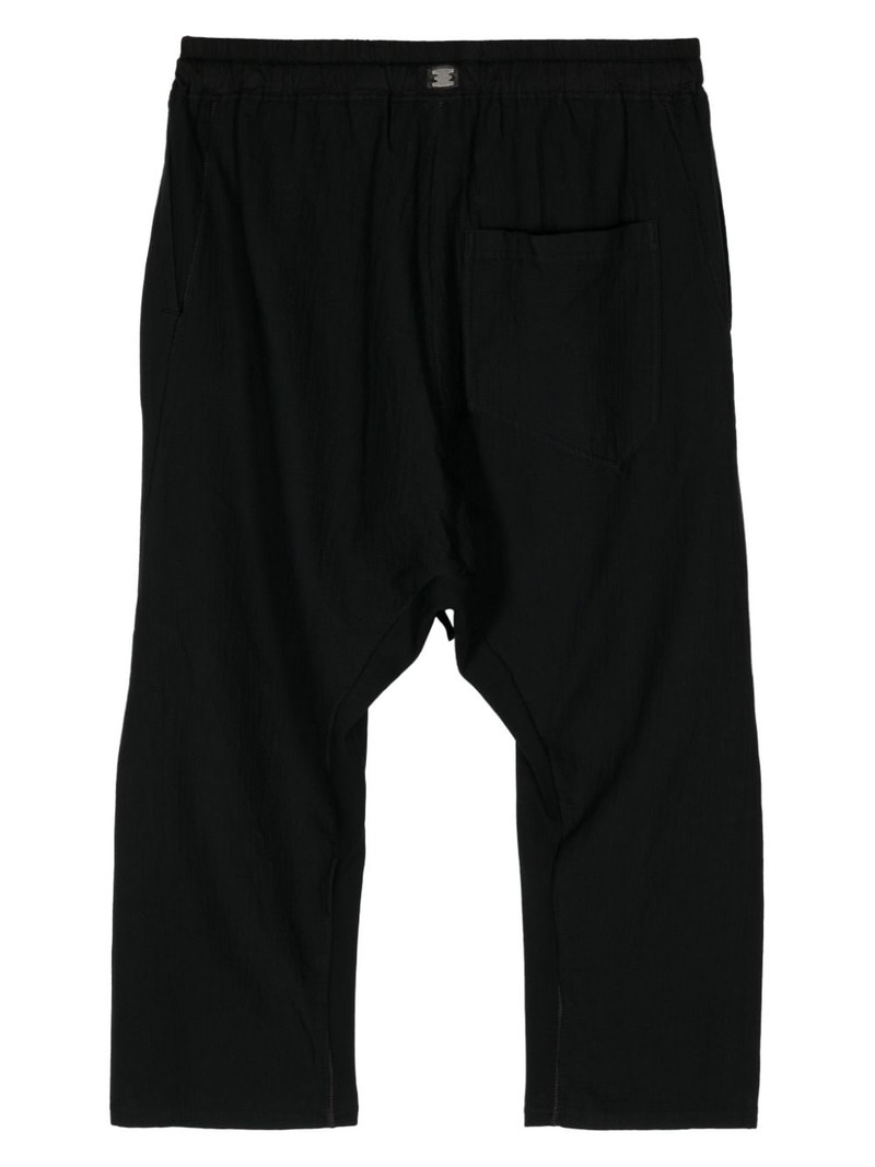 Isaac Sellam cotton jersey drop-crotch trousers outlook