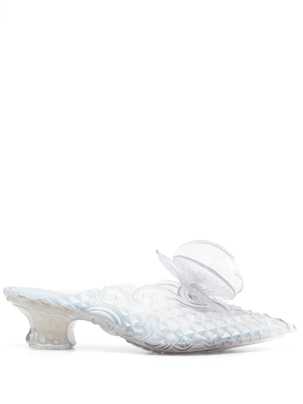 x Melissa floral-detail mules - 1