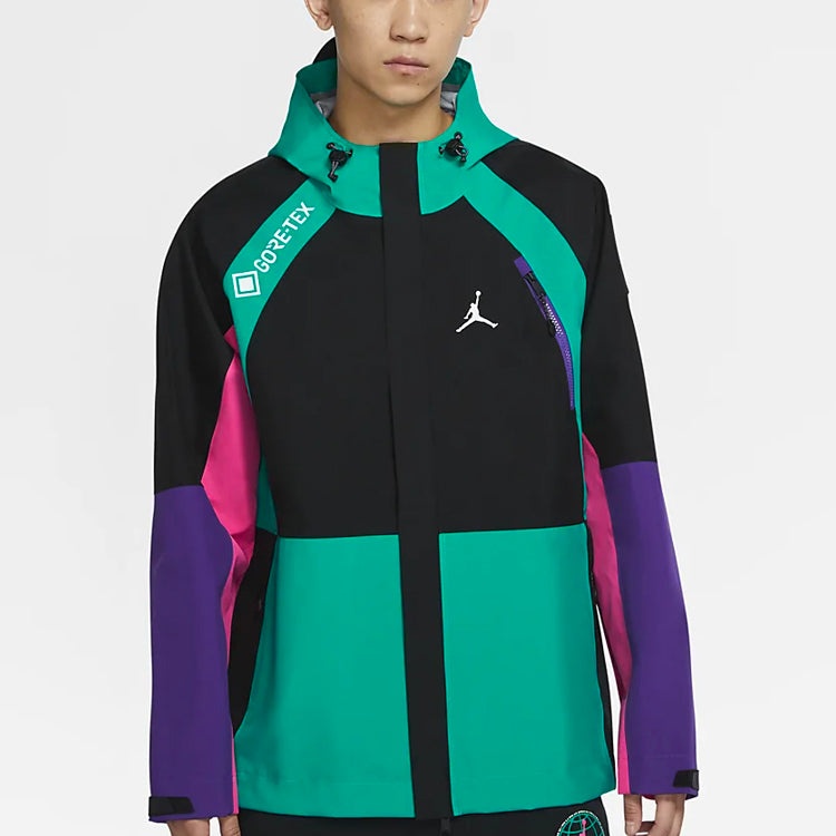 Air Jordan Winter Utility Gore-tex Casual Sports Hooded Jacket Black CT3339-010 - 4